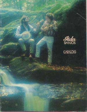 Cover, Iida banjo catalog, USA, 1976